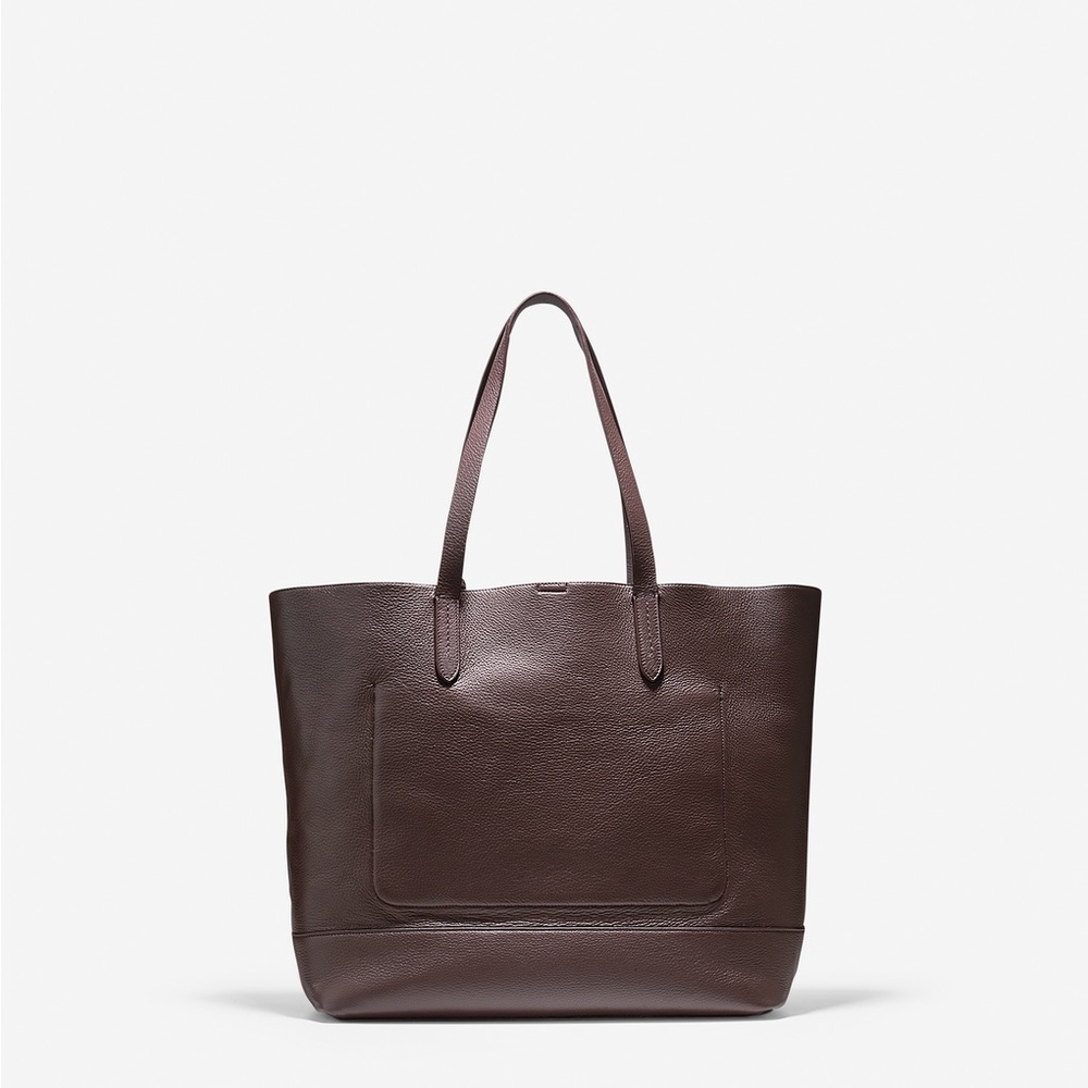 Cole Haan Large Tote Burgundy Brown